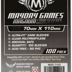 Mayday Games Inc Accessories Mayday Games Inc Sleeves: Magnum Silver Sleeves 70mm x 110mm (Lost Cities) (100)