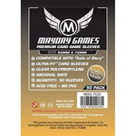 Mayday Games Inc Accessories Sleeves: Premium Custom Card Sleeves 50mm x 75mm (Sails of Glory Sized)