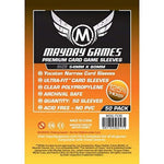 Mayday Games Inc Accessories Sleeves: Premium Yucatan Narrow Card Game Sleeves 54mm x 80mm (50)