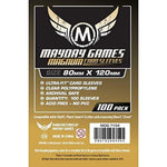 Mayday Games Inc Sleeves: Magnum Gold Sleeves 80mm x 120mm (Dixit) (100) - Lost City Toys