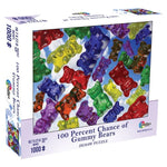Mchezo Puzzle: 100 Percent Chance of Gummy Bears 1000 Piece - Lost City Toys