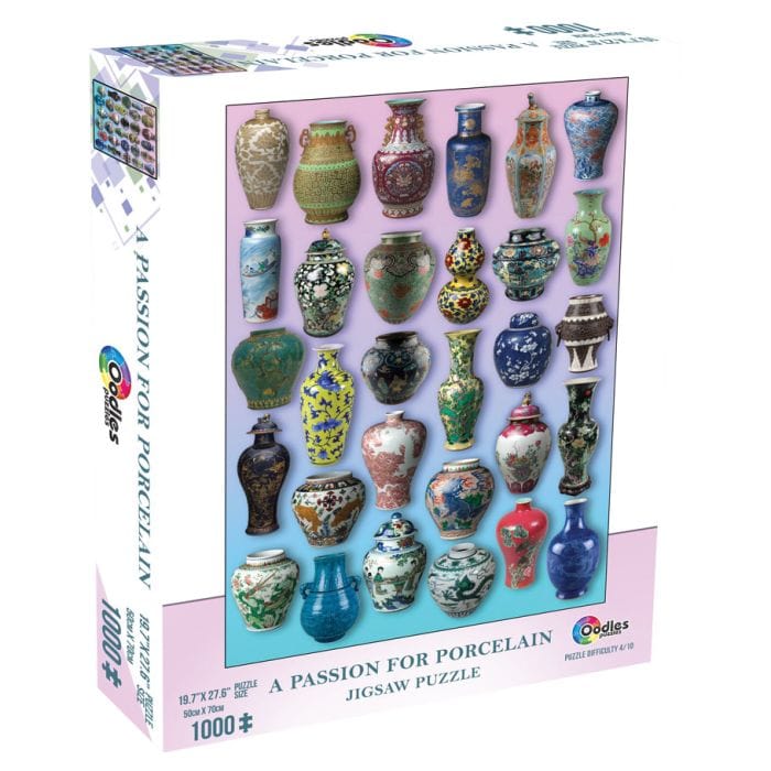 Mchezo Puzzle: A Passion for Porcelain 1000 Piece - Lost City Toys