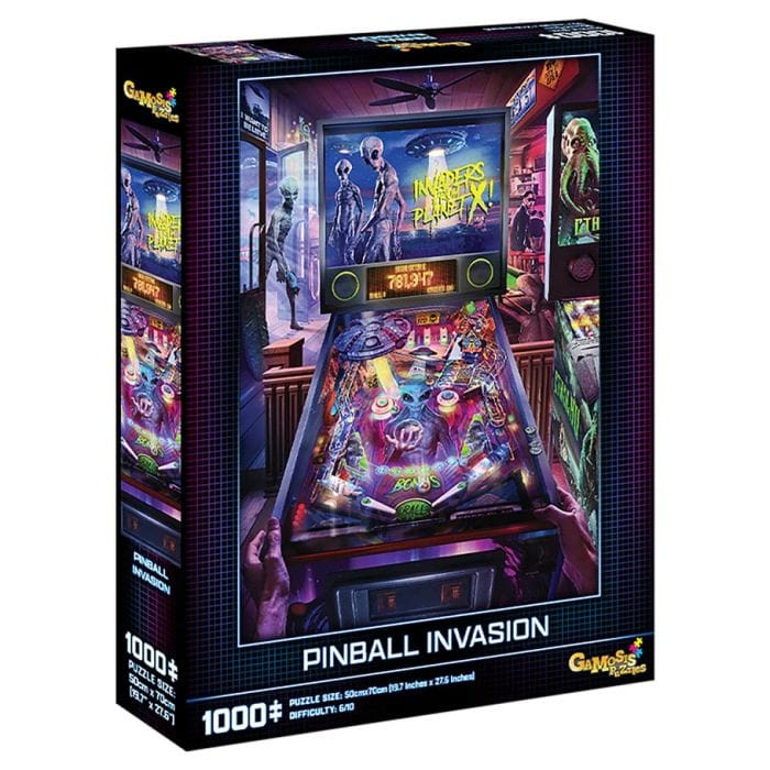 Mchezo Puzzle: Pinball Invasion 1000 Piece - Lost City Toys