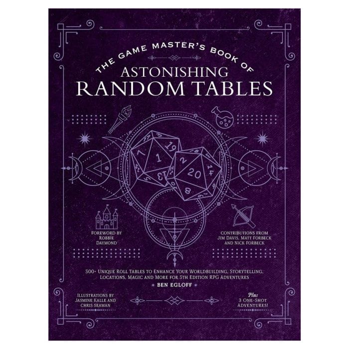 Media Lab D&D 5E: Game Master's Book of Astonishing Random Tables - Lost City Toys