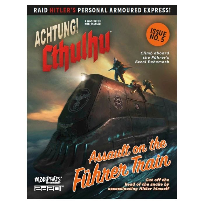 Modiphius Entertainment Achtung! Cthulhu 2D20: Assault on Furher Train - Lost City Toys