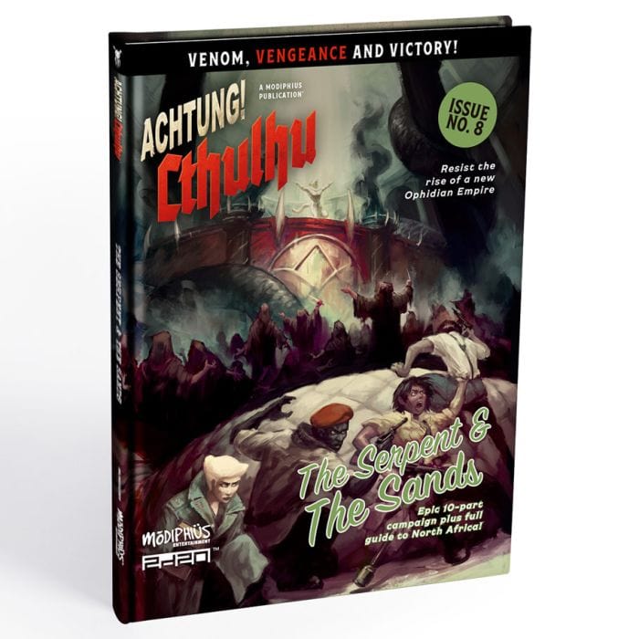 Modiphius Entertainment Achtung! Cthulhu 2d20: Serpent and the Sands - Lost City Toys