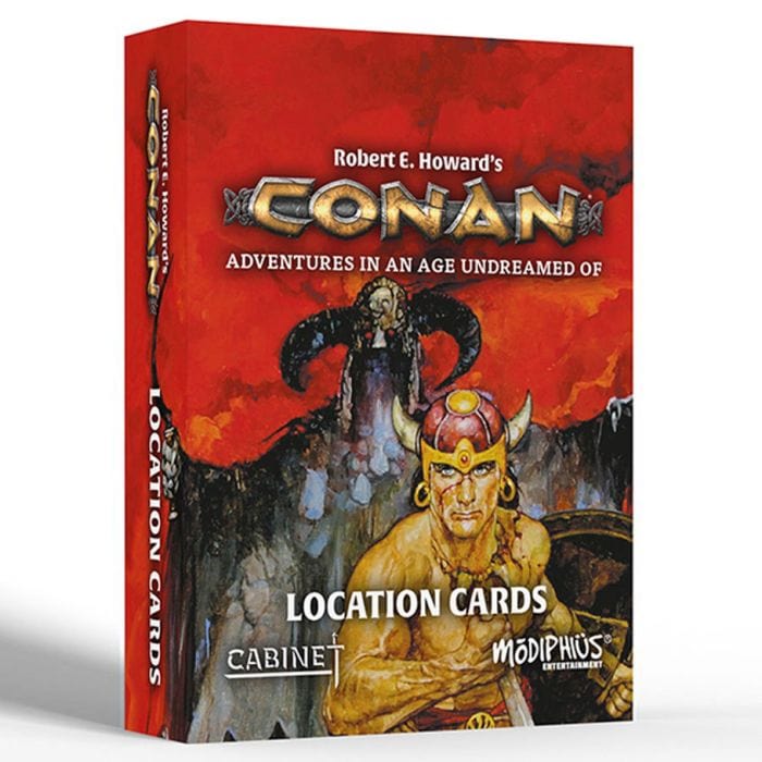 Modiphius Entertainment Conan RPG: Location Cards - Lost City Toys