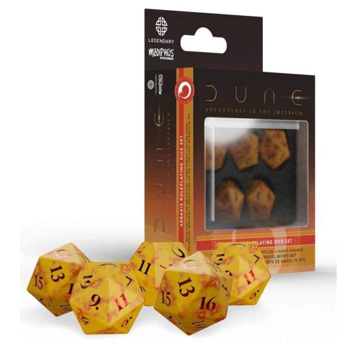 Modiphius Entertainment Dune RPG: Dice Set: Arrakis - Lost City Toys