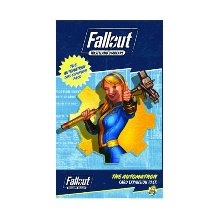 Modiphius Entertainment Fallout: Wasteland Warfare: Automatron Card Pack - Lost City Toys