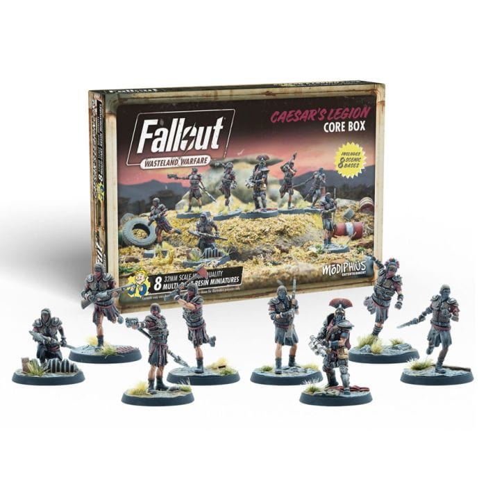 Modiphius Entertainment Fallout: Wasteland Warfare: Caesar's Legion Core Box - Lost City Toys