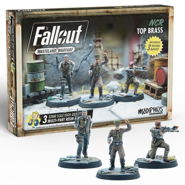 Modiphius Entertainment Fallout: Wasteland Warfare: NCR Top Brass - Lost City Toys