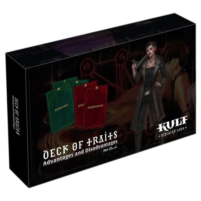 Modiphius Entertainment KULT: Deck of Traits: Card Deck - Lost City Toys