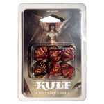 Modiphius Entertainment KULT: Divinity Lost: Dice Set (Inferno Edition) - Lost City Toys