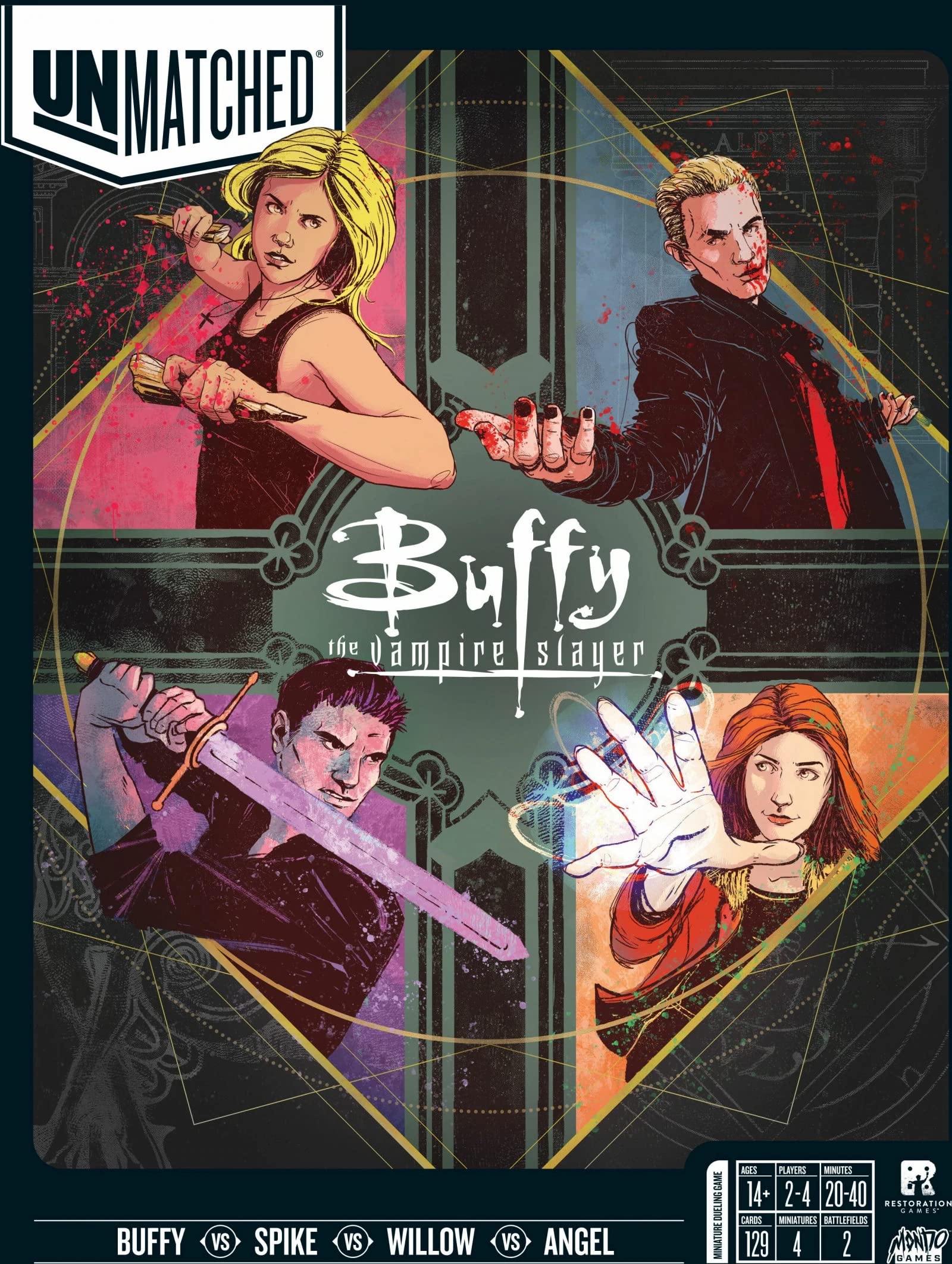 Mondo Games Board Games Mondo Games Unmatched: Buffy the Vampire Slayer