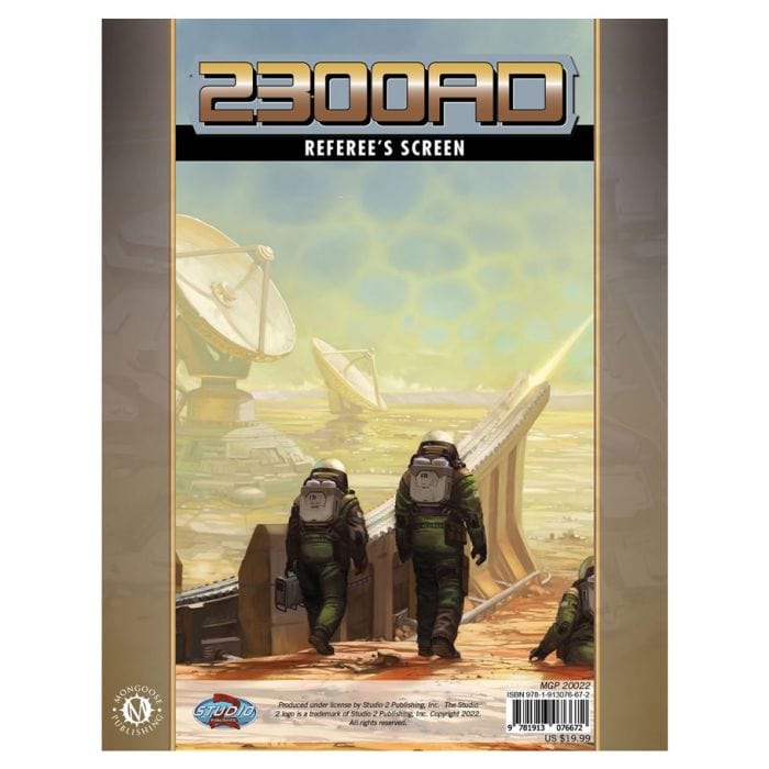 Mongoose Publishing Traveller: 2300AD: Referee's Screen - Lost City Toys