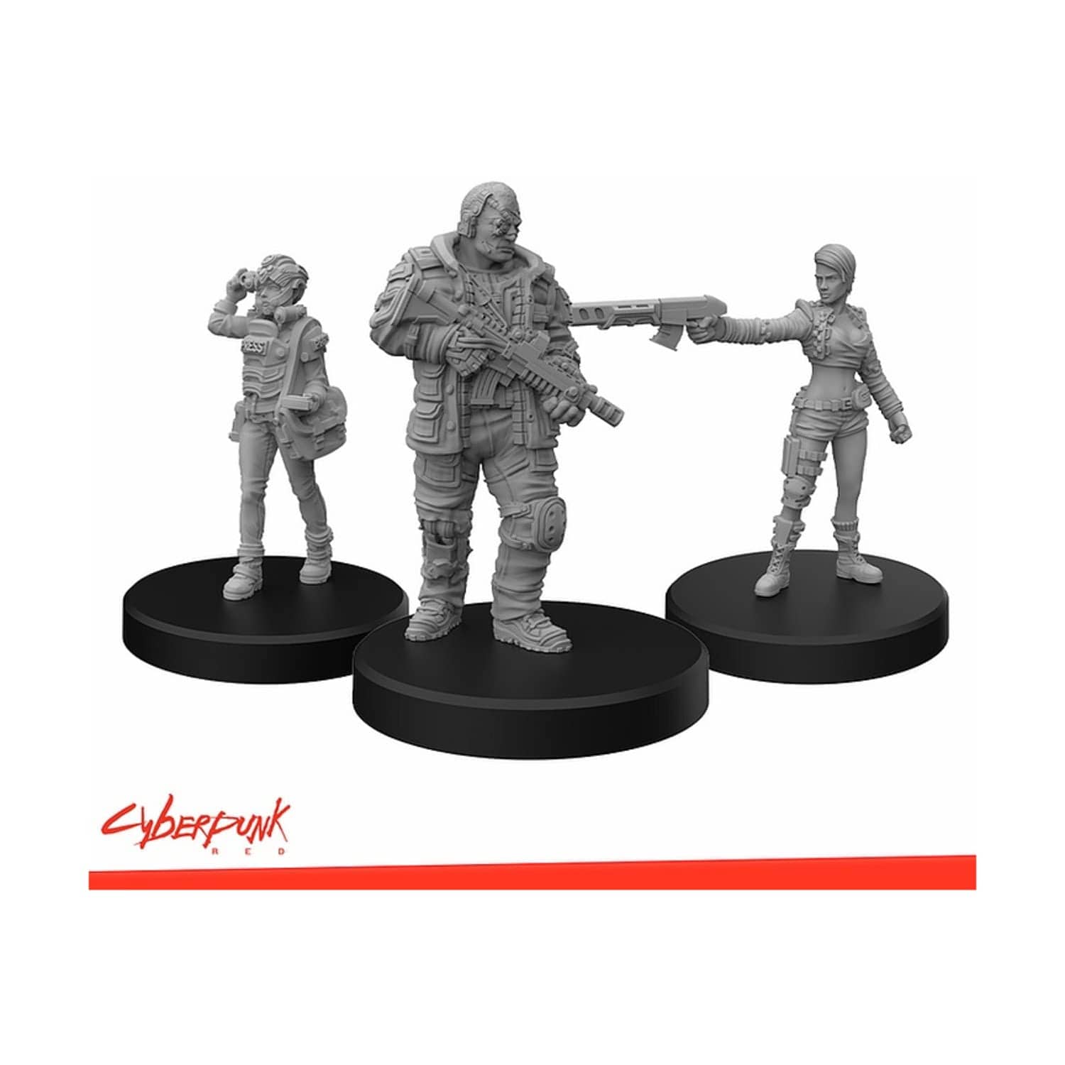 Monster Fight Club Cyberpunk Red RPG: Edgerunners D - Solo, Nomad, and Media - Lost City Toys