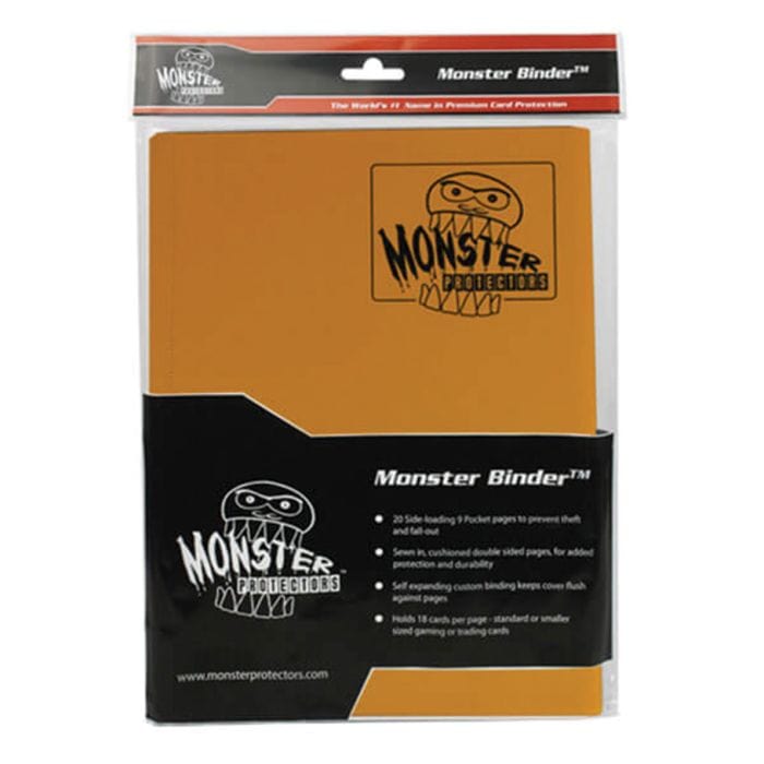 Monster Protectors Binder: 4 - Pocket Monster Matte Sunflower - Lost City Toys