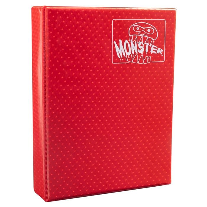 Monster Protectors Binder: 9 - Pocket Mega Monster Holofoil Red - Lost City Toys