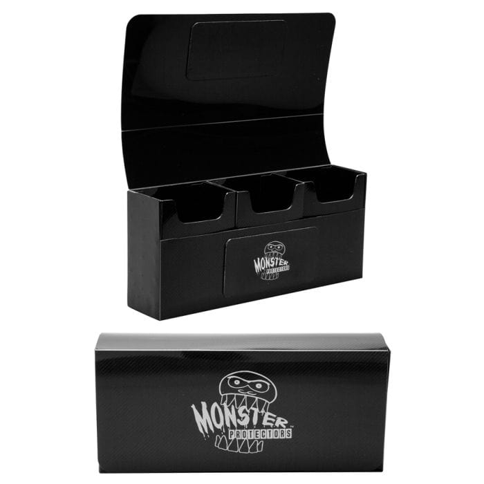 Monster Protectors Deck Box: Monster: Triple Black - Lost City Toys