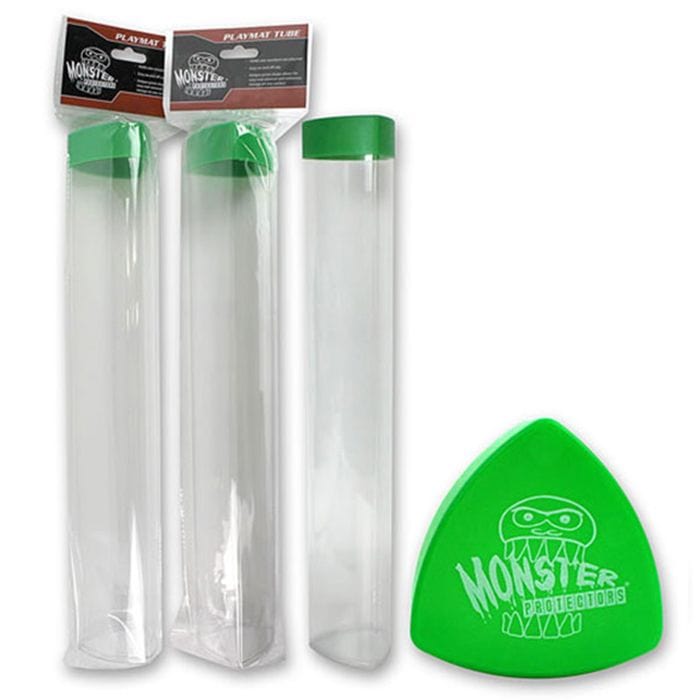 Monster Protectors Playmat Tube: Prism Green - Lost City Toys