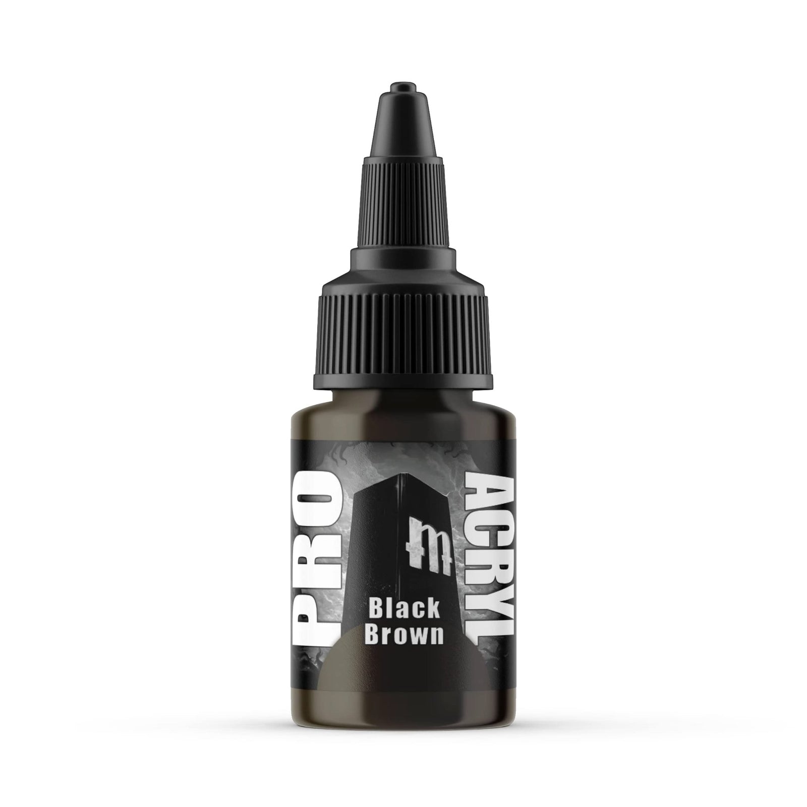 Monument Hobbies Pro Acryl: Black Brown (22ml) - Lost City Toys