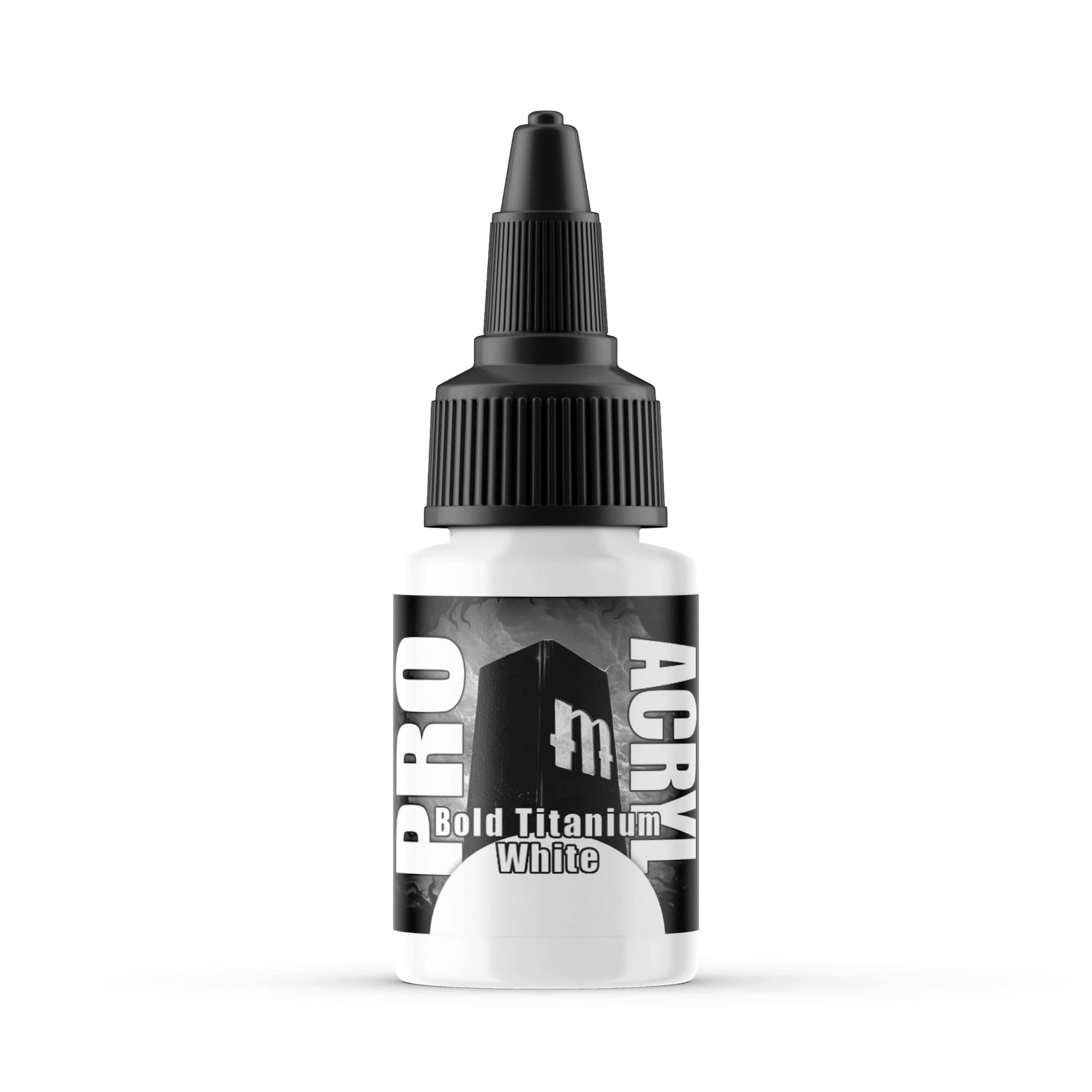 Monument Hobbies Pro Acryl: Bold Titanium White (22ml) - Lost City Toys