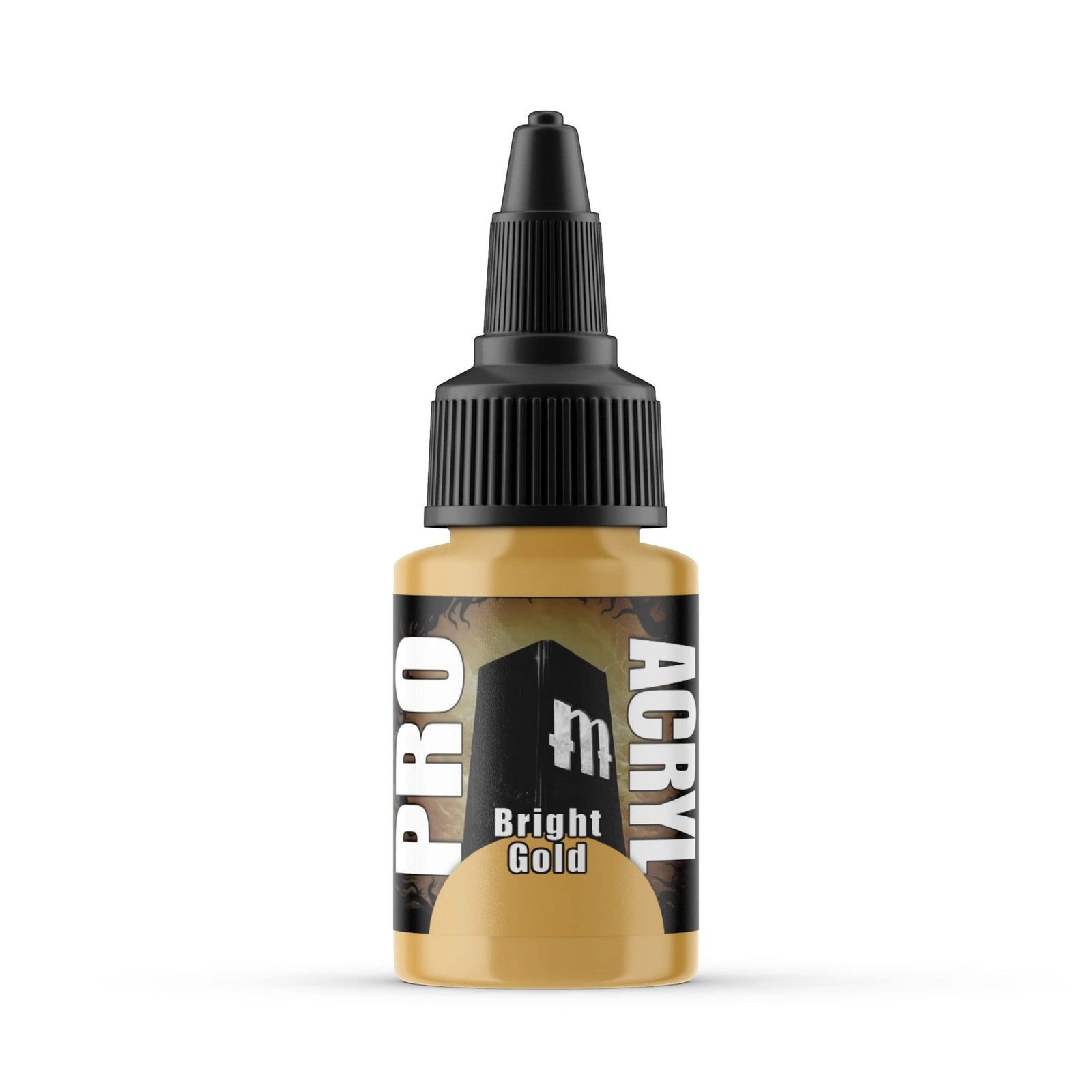 Monument Hobbies Pro Acryl: Bright Gold (22ml) - Lost City Toys