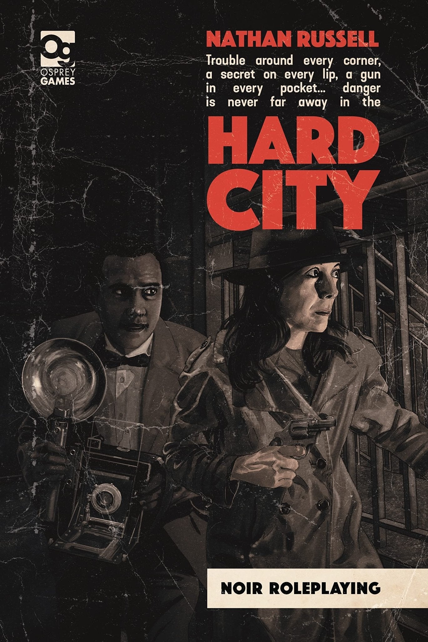 Osprey Games Hard City: Noir RPG - Lost City Toys