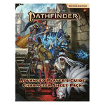 Paizo Pathfinder 2E: Advanced Player's Guide Character Sheet Pack - Lost City Toys