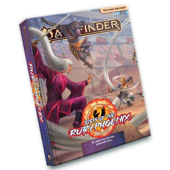 Paizo Pathfinder 2E: Adventure Path: Fist of the Ruby Phoenix (Hard Cover) - Lost City Toys