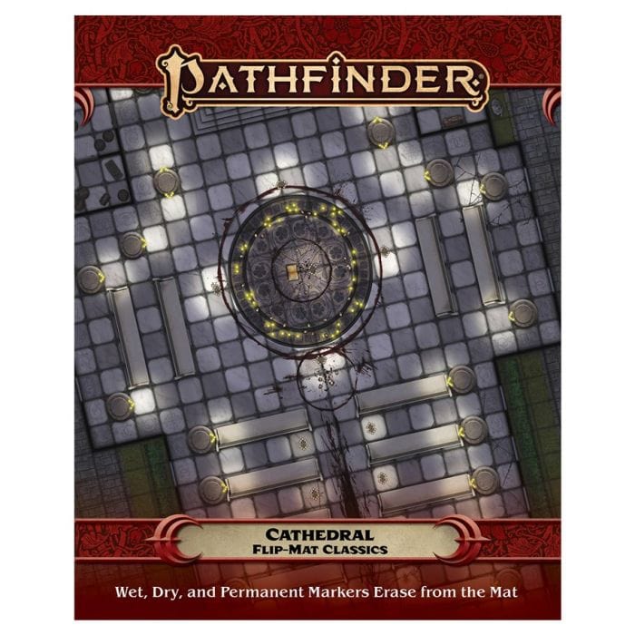 Paizo Pathfinder 2E: Flip - Mat Classics Cathedral - Lost City Toys