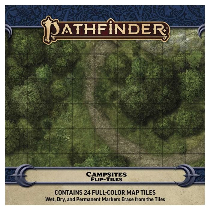 Paizo Pathfinder 2E: Flip - Tiles: Campsites - Lost City Toys