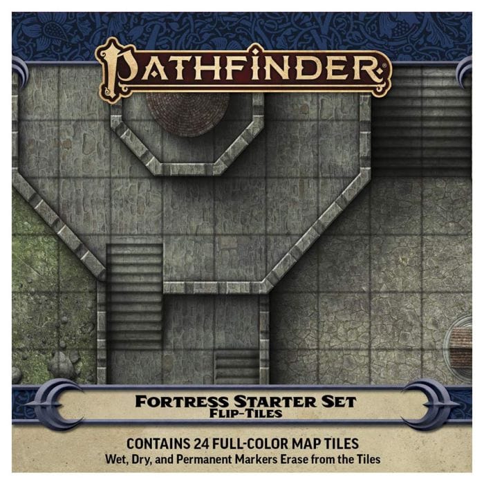 Paizo Pathfinder: Flip - Tiles: Fortress Starter Set - Lost City Toys