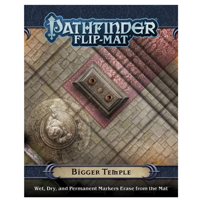 Paizo Pathfinder RPG: Flip - Mat Bigger Temple - Lost City Toys