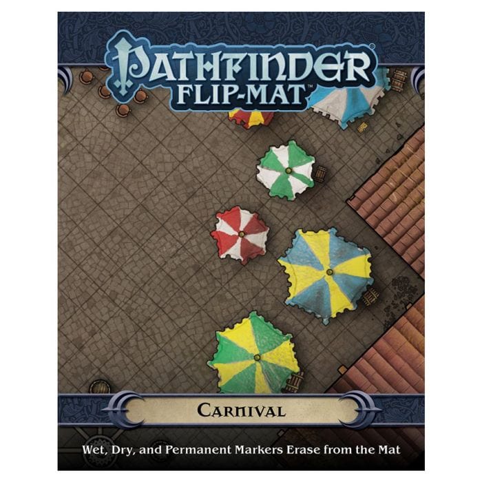 Paizo Pathfinder RPG: Flip - Mat Carnival - Lost City Toys