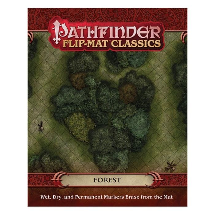 Paizo Pathfinder RPG: Flip - Mat Classics Forest - Lost City Toys