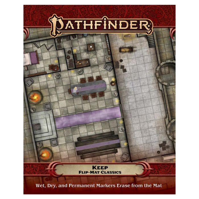 Paizo Pathfinder RPG: Flip - Mat Classics: Keep - Lost City Toys