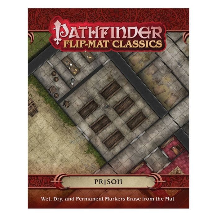 Paizo Pathfinder RPG: Flip - Mat Classics Prison - Lost City Toys