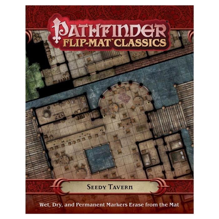 Paizo Pathfinder RPG: Flip - Mat Classics Seedy Tavern - Lost City Toys