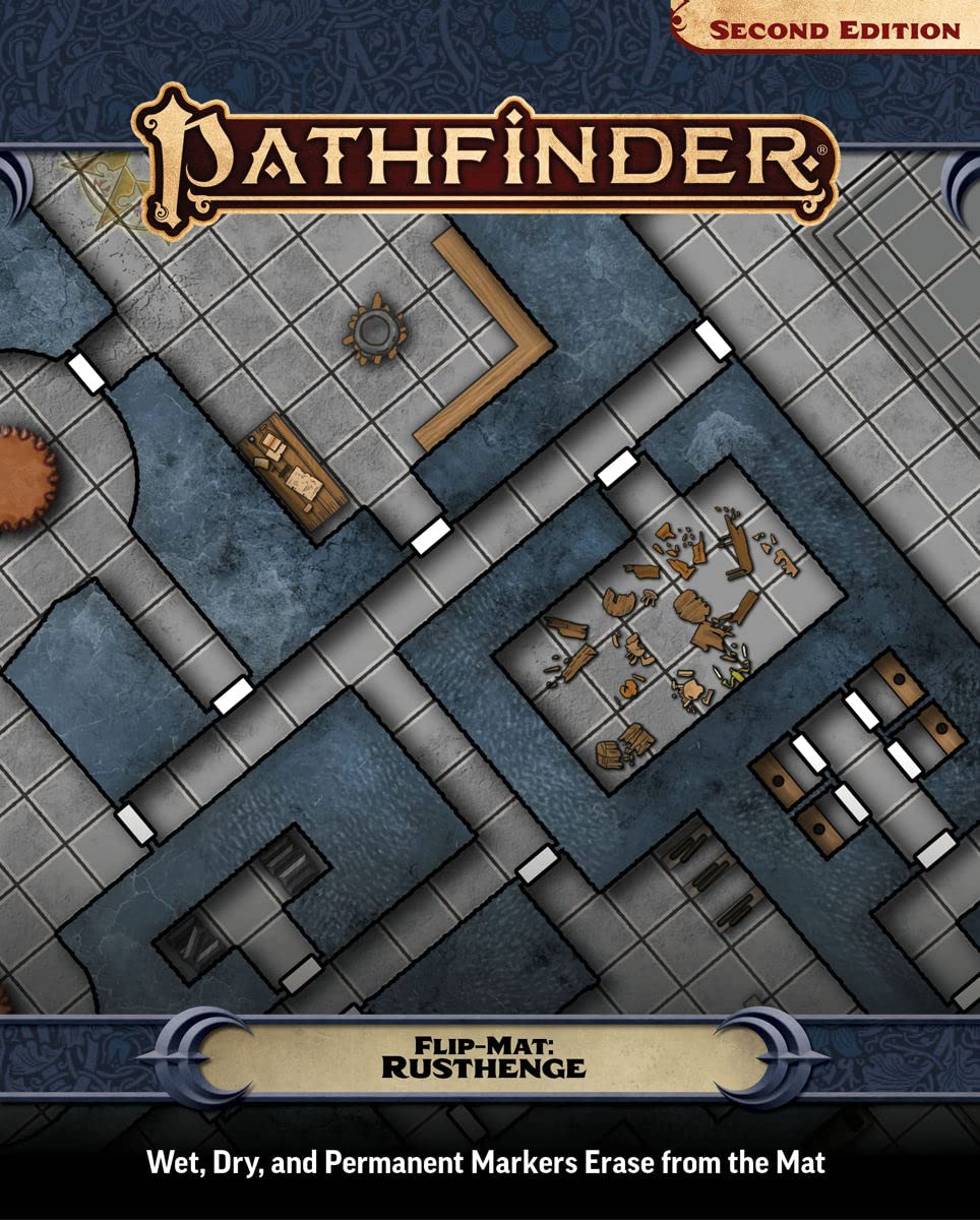 Paizo Publishing Pathfinder RPG: Flip - Mat - Rusthenge (P2) - Lost City Toys