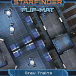Paizo Publishing Starfinder RPG: Flip - Mat - Grav Trains - Lost City Toys