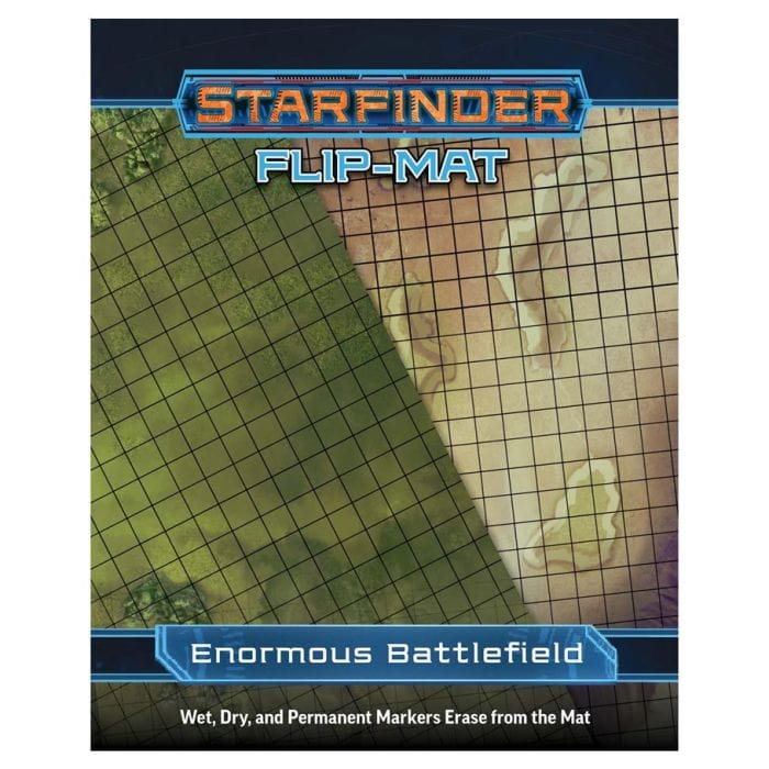 Paizo Starfinder: Flip - Mat: Enormous Battlefield - Lost City Toys