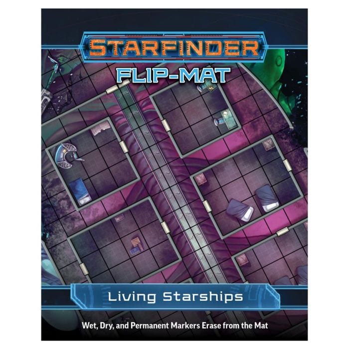 Paizo Starfinder: Flip - Mat: Living Starships - Lost City Toys