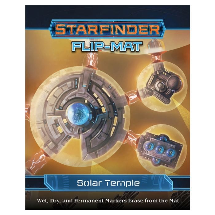 Paizo Starfinder: Flip - Mat: Solar Temple - Lost City Toys