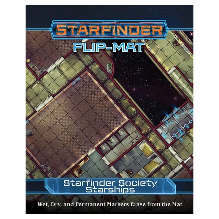 Paizo Starfinder: Flip - Mat Starfinder Society Starships - Lost City Toys