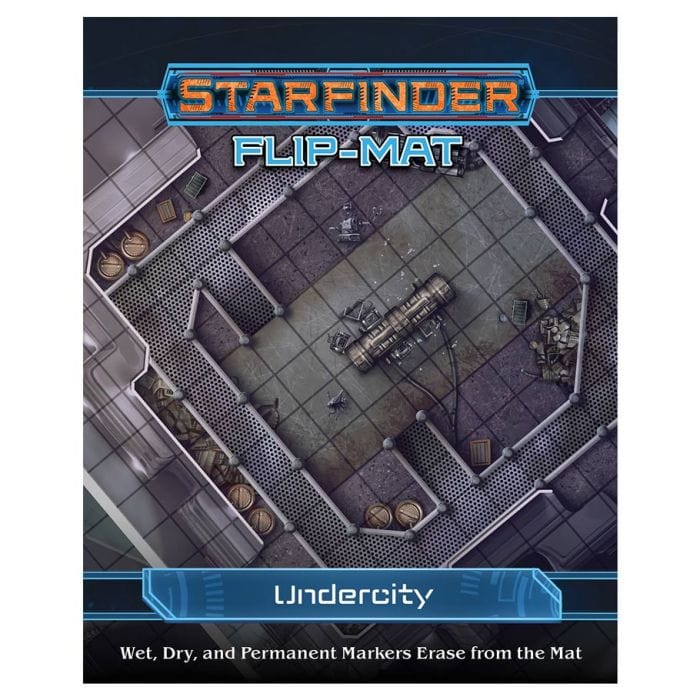 Paizo Starfinder: Flip - Mat: Undercity - Lost City Toys