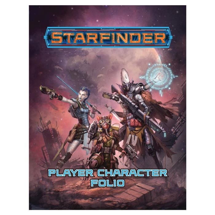 Paizo Starfinder: Starfinder Player Character Folio - Lost City Toys