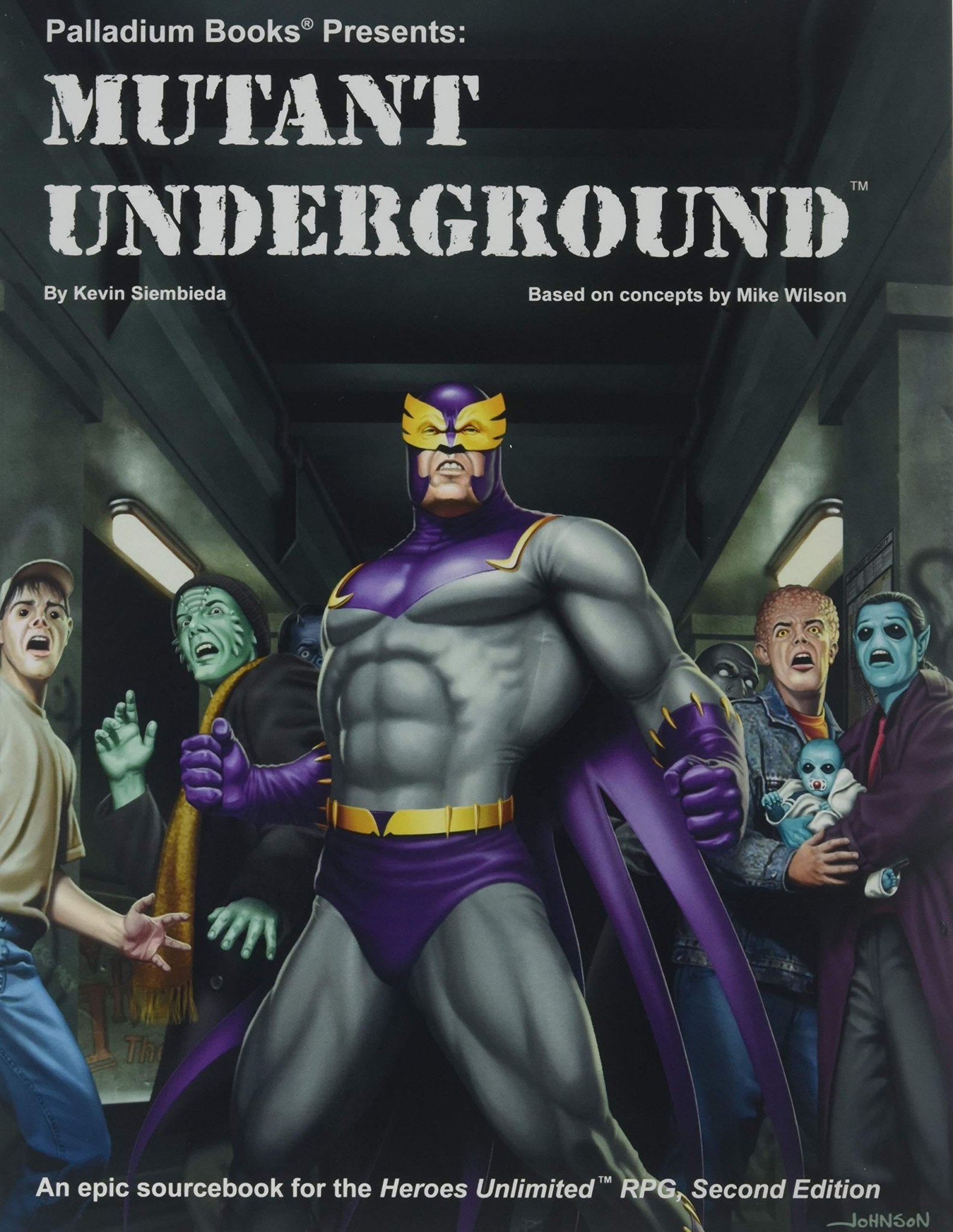 Palladium Books Heroes Unlimited RPG: Mutant Underground - Lost City Toys