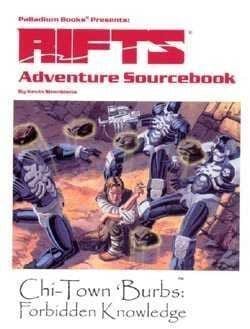 Palladium Books Rifts RPG: Adventure Sourcebook 1 Forbidden Knowledge - Lost City Toys