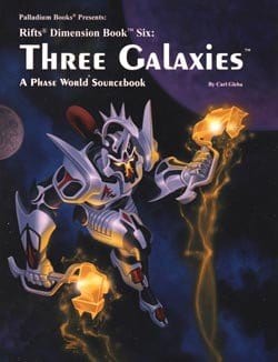 Palladium Books Rifts RPG: Dimension Book 6 Three Galaxies - Lost City Toys